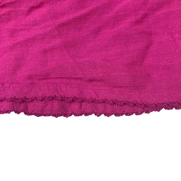 Monsoon Cami Mini Swing Dress Ladies Pink Size Small Tie Strap Sleeveless Summer - Picture 8 of 10